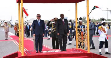 الرئاسة: توافق بين مصر والسودان حول مواصلة دفع التعاون المشترك لصالح البلدين 
