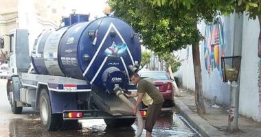 "مياه القليوبية": رفع تجمعات مياه الأمطار من شوارع المحافظة  