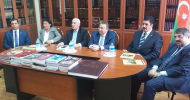 وكيل البرلمان يلتقى نائب رئيس مجلس الوزراء الأذربيجانى بحضور أسامة العبد