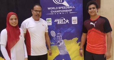 ذهبيتان وتفوق مصرى فى اليوم الأول ببطولة العالم لكرة السرعة بالكويت