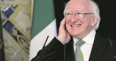 رئيس جمهورية أيرلندا مايكل هيجنز يفوز بولاية رئاسية ثانية