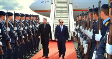 الرئيس السيسى يغادر إلى ألمانيا للمشاركة فى أعمال مؤتمر ميونخ للأمن