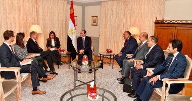 السيسى يشيد بالتعاون بين مصر والشركات الألمانية فى المجال العسكري والأمنى