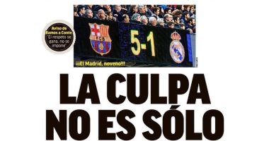 خماسية نادي برشلونة ضد الريال فى عيون الصحافة الإسبانية.. فيديو وصور