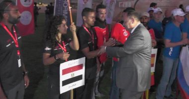 محافظ الفيوم يشهد حفل إفتتاح بطولة العالم الثالثة للباراموتور مصر 2018