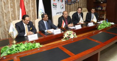 فيديو وصور.. توقيع بروتوكول تعاون بين اللجنة الأولمبية المصرية والسودانية
