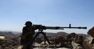 فيديو.. الجيش اليمنى مدعوما بالتحالف يكبد الحوثيين خسائر فى جبهة باقم