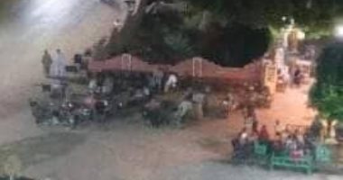 قارئ يناشد بإغلاق المقاهى المخالفة بمحيط مستشفى جامعة سوهاج