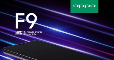  OPPO  تطرح نسخة الـ 6 جيجابايت من هاتف F9 بخاصية الشحن السريع  VOOC Flash Charge