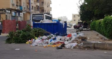 شكوى مصورة تكشف انتشار القمامة بالحى الأول بـ6 أكتوبر