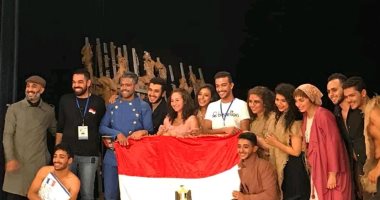 فوز فريق طلاب "عين شمس" بمهرجان طنجة للمسرح الجامعى
