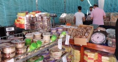 مديرية أمن المنوفية تنظم معرضا لبيع حلوى المولد بأسعار مخفضة في شبين الكوم