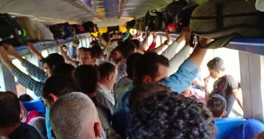 قارئ يطالب بزيادة أعداد قطارات خط المناشى تجنبا للزحام