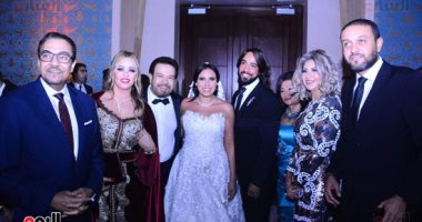 خالد عجاج يحتفل بزفاف ابنته مريم وسط النجوم
