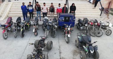 سقوط أكبر تشكيل عصابى لسرقة الدراجات البخارية بالقاهرة