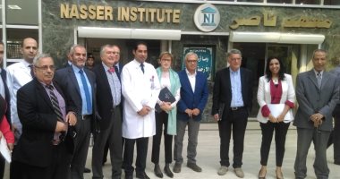 معهد ناصر يستقبل 9 خبراء دوليين فى تخصصات طبية مختلفة