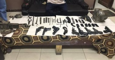 ضبط 8 قطع سلاح وأدوات تصنيع أسلحة داخل ورشة بسوهاج