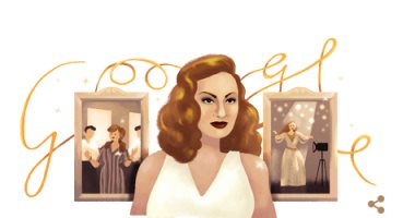 جوجل يحتفل بالذكرى الـ 87 لميلاد ملكة الإغراء الفنانة هند رستم