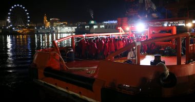 خفر السواحل الإسبانى ينقذ عشرات المهاجرين من الغرق بالبحر المتوسط
