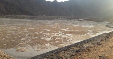 جنوب سيناء تتعرض لسيول وسدود الرى تنجح فى حصادها..فيديو