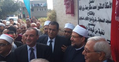 وزير الأوقاف ومحافظ الدقهلية يفتتحان مسجد طوخ الأقلام بالسنبلاوين 