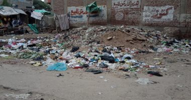 شكوى من انتشار القمامة فى شارع الخليج بمدينة فاقوس بالشرقية