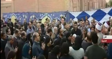 فيديو.. مراسم تشييع جثمان الشهيد ساطع النعمانى بمقابر العائلة بـ6 أكتوبر