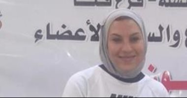 رحاب الغنام عضو لجنة المرأة بالاتحاد العربى للسلة