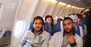 صور.. شاهد وصول لاعبى الأهلى إلى الإمارات استعداداً لمواجهة الوصل