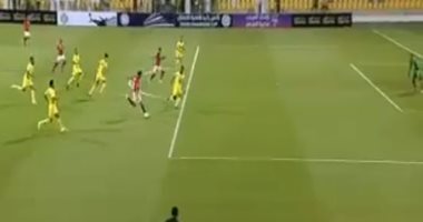 فيديو.. مروان محسن يهدر فرصة تسجيل الهدف الثاني للأهلى أمام الوصل 