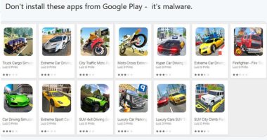 جوجل تزيل 13 تطبيقا خبيثا من "بلاى ستور" بعد إخفائها كألعاب
