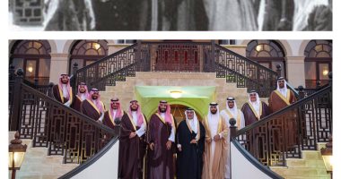 الفرق 88 سنة.. صورة لولى عهد السعودية ونظيره البحرينى تشبه صورة للأجداد