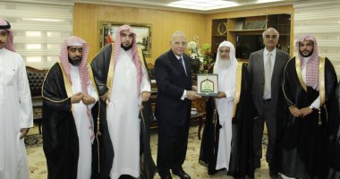 صور.. وزير العدل يستقبل وفدا قضائيا سعوديا للإطلاع على خبرات القضاء المصرى