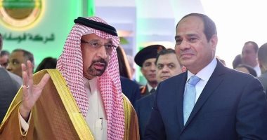 وكالة "واس" السعودية تنشر صورا للرئيس السيسي مع وزير الطاقة السعودى
