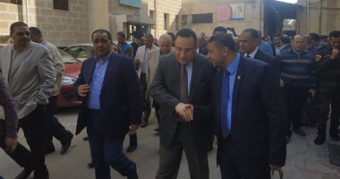 صور.. محافظ الإسكندرية يتفقد مستشفى دار إسماعيل ومنطقة اللبان
