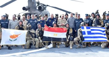 "ميدوزا 7" تدريب مشترك بين الجيش المصرى واليونانى والقبرصى