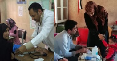  انطلاق قافلة طبية بنجع الدير بسوهاج ضمن مبادرة حياة كريمة