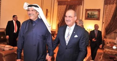 سفير السعودية بمصر يقيم حفل عشاء لنظيره العراقى بمناسبة انتهاء فترة عمله