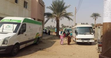 قافلة طبية تستهدف 895 مواطنًا بقرية على زيدان فى بنى سويف