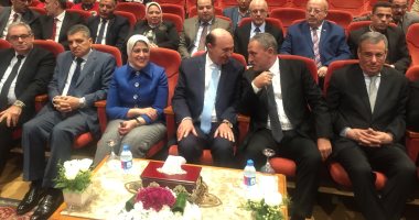 صور.. وزيرة الصحة ومميش يعلنان انطلاق المرحلة الثانية لحملة الـ"‏100‏ مليون صحة" بالسويس
