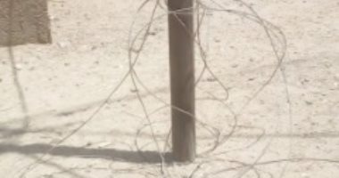 شكوى من انتشار الأسلاك الكهربائية العارية بقرية أولاد سلامة فى سوهاج