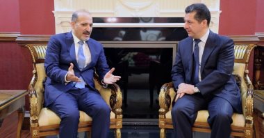 أحمد الجربا يبحث مع مسئول بكردستان العراق مستجدات الأزمة السورية 