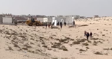 لجنة التعديات بشمال سيناء تخلى مساحة 144 فدانا تعديات
