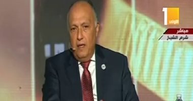 وزير الخارجية ضيف هناء سمرى فى "حكاية وطن" على التليفزيون المصرى.. اليوم
