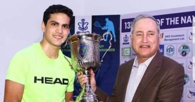 يوسف إبراهيم يتوج بلقب بطولة CNS الدولية للإسكواش بباكستان