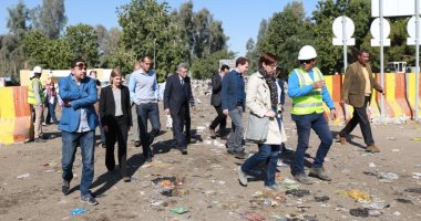 "البيئة" تتابع موقع مصنع التدوير والمدفن الصحى الجديد بمدينة قوص