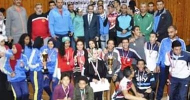 جامعة المنصورة تفوز بماراثون دراجات الجامعات 