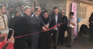 السفير اللبنانى يشارك فى افتتاح معرض الكنيسة المارونية بالظاهر