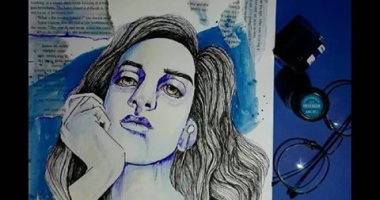 قارئة فنانة من كفر الشيخ تشارك اليوم السابع عددا من لوحاتها