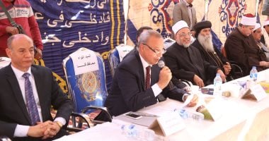 محافظ قنا يشهد جلسة صلح القودة بين ابناء العمومة آل بكري بمركز نقادة